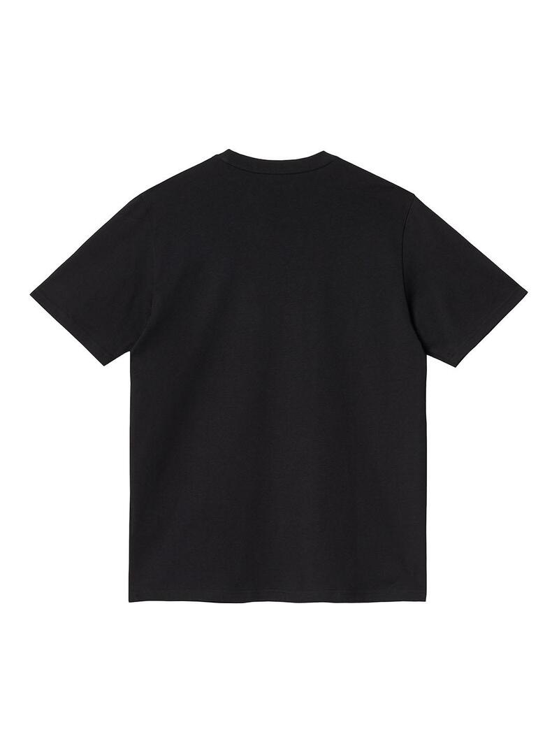 Camiseta Hombre Carhartt WIP Pocket Negra