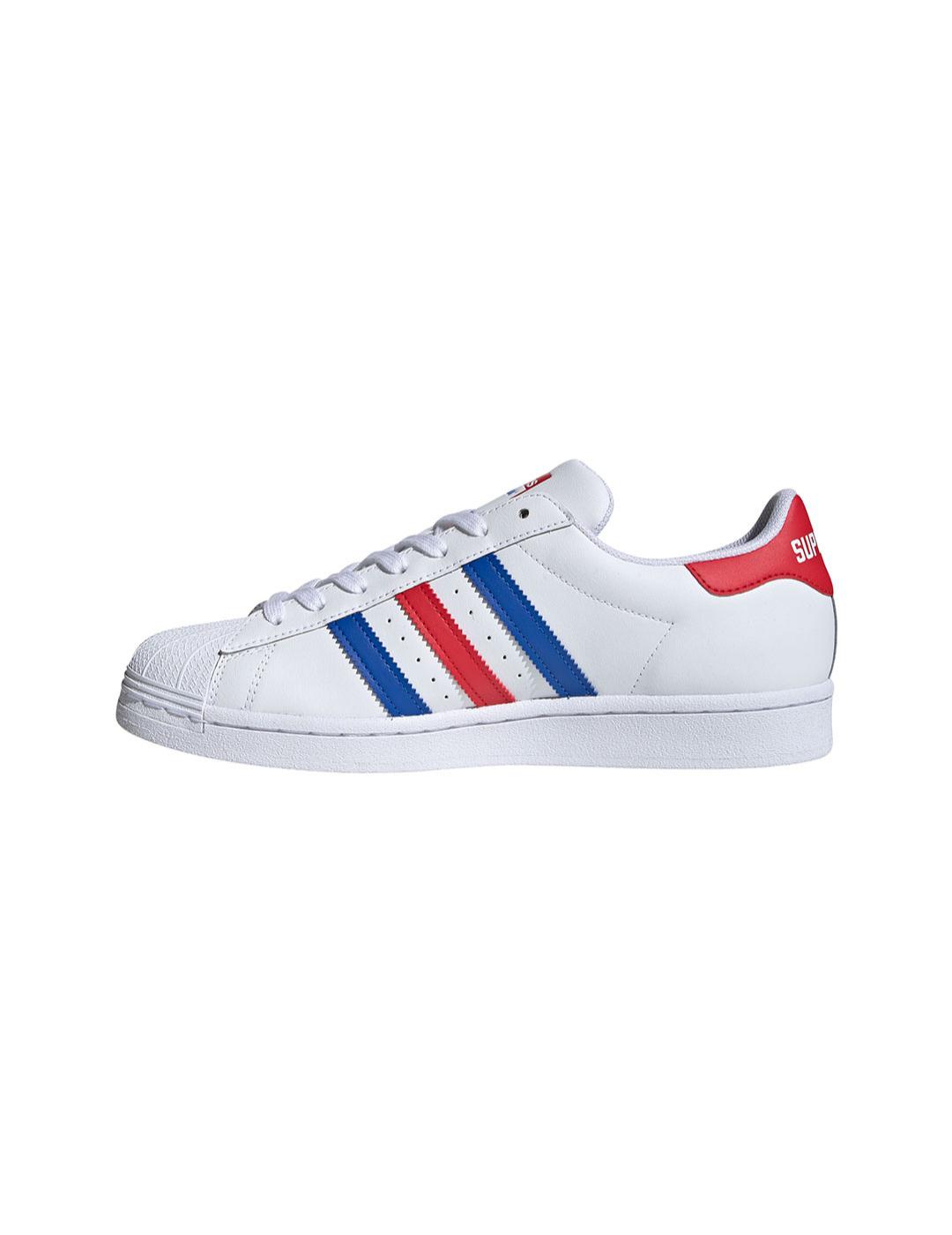 Zapatilla Hombre adidas Superstar Rojo Azul