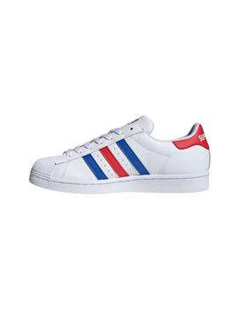 Zapatilla Hombre adidas Superstar Rojo/Azul