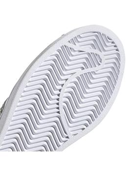 Zapatilla Mujer adidas Superstar Blanca Escamas