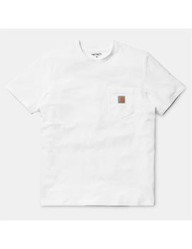 Camiseta Hombre Carhartt WIP Pocket Blanca