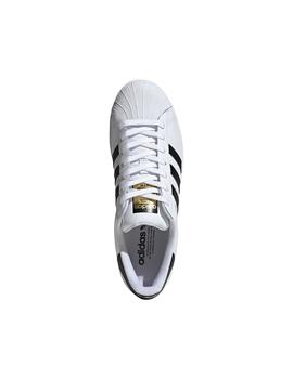 Zapatilla Hombre adidas Superstar Blanca Negro
