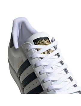 Zapatilla Hombre adidas Superstar Blanca Negro