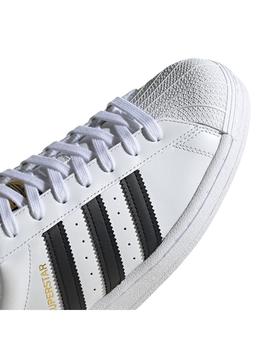 Zapatilla Hombre adidas Superstar Blanca Negro