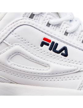 Zapatilla Unisex Fila Disruptor Kids Blanco