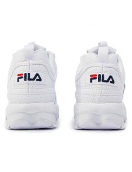 Zapatilla Unisex Fila Disruptor Kids Blanco