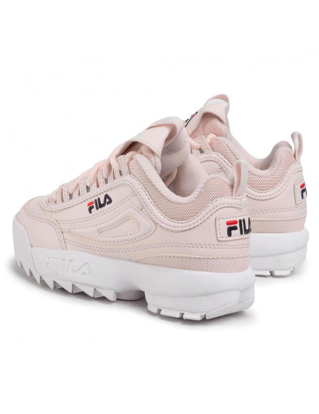 Zapatilla Niña Fila Disruptor Rosa