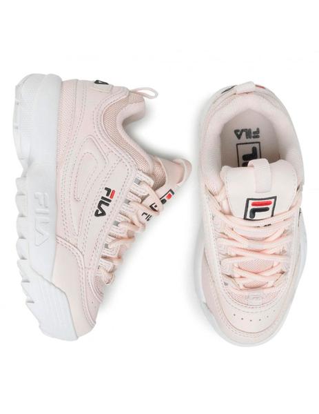 montar Atlético Puñado Zapatilla Niña Fila Disruptor Rosa