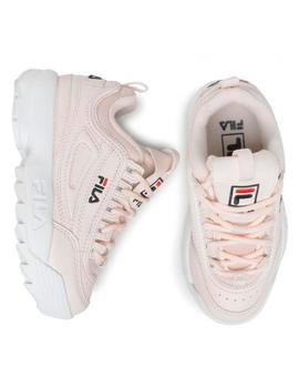 Zapatilla Niña Fila Disruptor Rosa