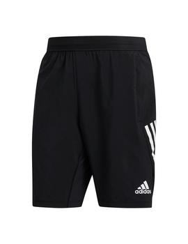 Pantalón Corto Hombre adidas 4K Negro/Blanco