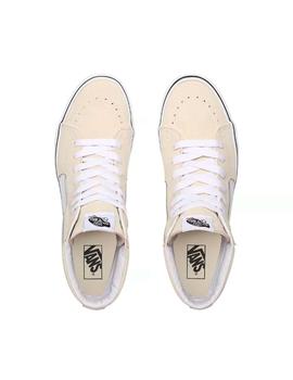 Zapatilla Mujer Vans Sk8-Hi Beige