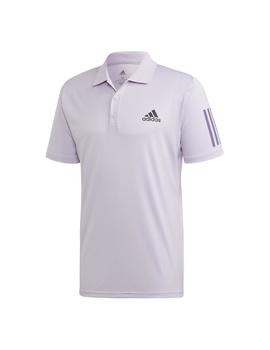 Polo Hombre adidas Club Lila