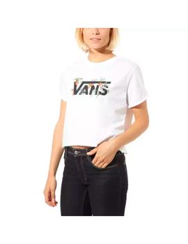 Camiseta Chica Vans Greenhouse Blanca