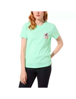 Camiseta Mujer Vans Photo Verde