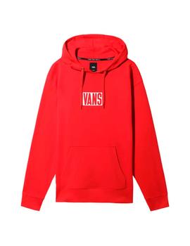 Sudadera Hombre Vans New Stax Rojo