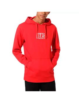 Sudadera Hombre Vans New Stax Rojo