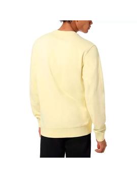 Sudadera Hombre Vans Distort Type Amarillo