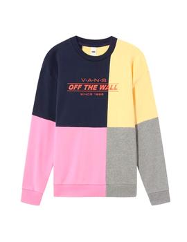 Sudadera Mujer Vans Check Piece Multicolor