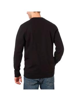 Sudadera Hombre Vans Distort Type Negro