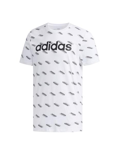 Falsedad Anterior global Camiseta Hombre adidas Favorites Blanco