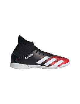 Bota Sala Niño adidas Predator Negra Roja