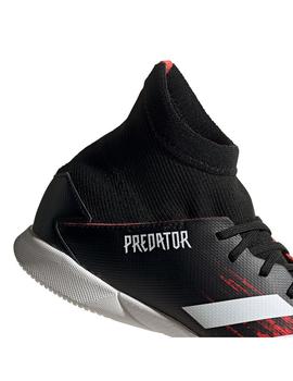 sobrino Precioso Oculto Bota Sala Niño adidas Predator Negra Roja