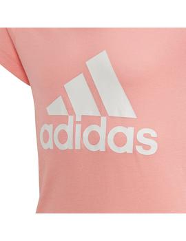 Camiseta Niña adidas Mh Bos Rosa