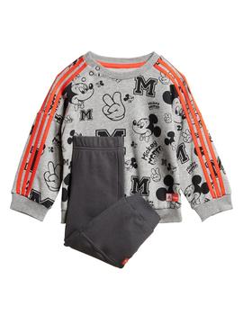 Chandal Niño adidas Mickey Gris