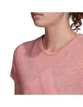 Camiseta Mujer adidas Winners Rosa