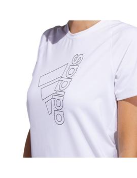 Camiseta Mujer adidas Tech Blanca