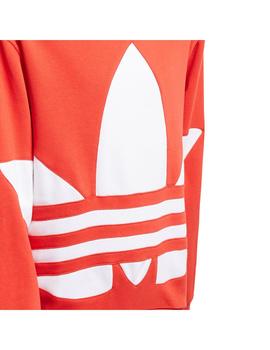 Sudadera Niño adidas Trefoil Roja