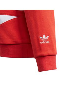 Sudadera Niño adidas Trefoil Roja