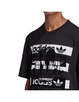 Camiseta Hombre adidas R.Y.V Negro