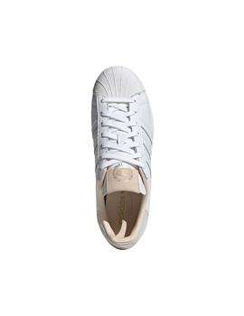 Zapatilla Mujer adidas Superstar Blanco Beige