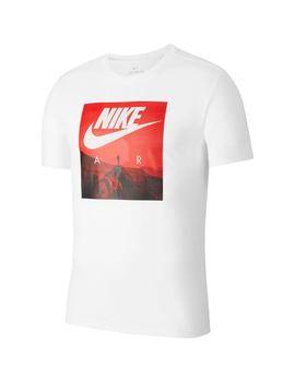 Camiseta Hombre Nike Air Photo Blanco