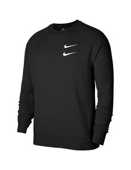 Sudadera Hombre Nike Swoosh Negro