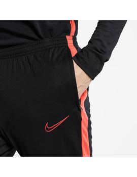 Pantalón Hombre Nike Acdmy Negro Rojo