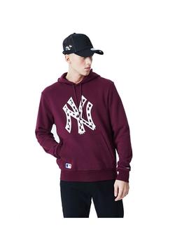 Sudadera Hombre New Era New York Yankees Granate