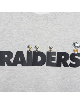 Camiseta Hombre New Era Snoopy Raiders Gris