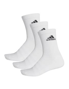 Calcetines Unisex adidas Medios Blancos