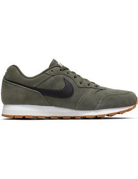 Zapatilla Hombre Nike Md Runner Suede Verde