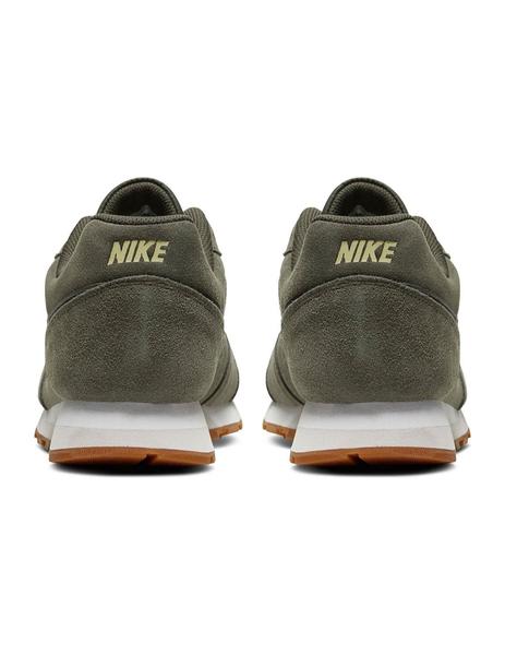 cilindro sirena Finito Zapatilla Hombre Nike Md Runner Suede Verde