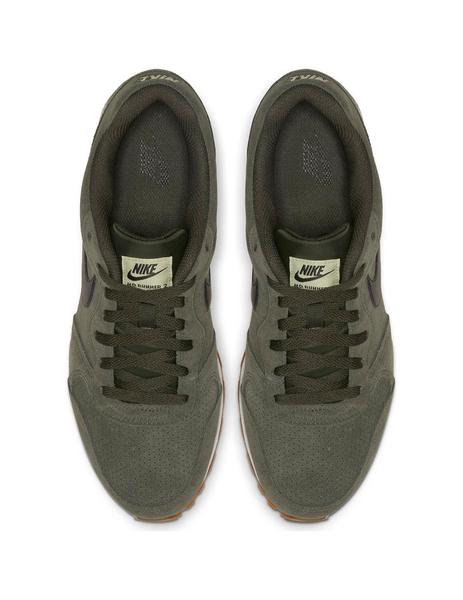 Zapatilla Hombre Runner Suede Verde