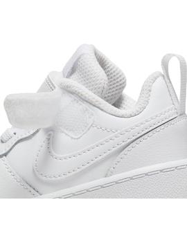 Zapatilla Baby Nike Court Borough Blanco