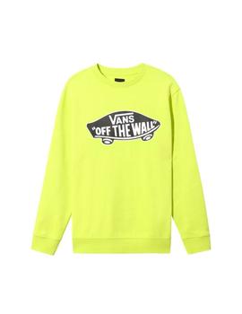 Sudadera Niño Vans Crew Pistacho