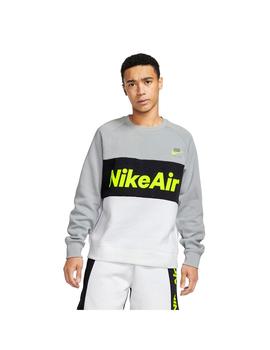 Sudadera Hombre Nike Air Gris Blanca