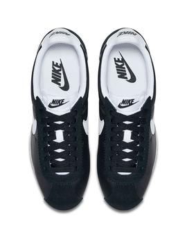 Zapatilla Mujer Classic Cortez Nylon Negra