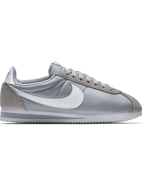 Zapatilla Hombre Classic Cortez Nylon Gris