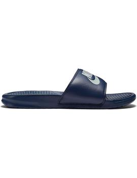 Chancla Nike Benassi Windchill Hombre Azul