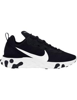 Zapatilla Hombre Nike React Element 55 B/N